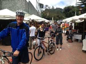 bike tour in Bogota
