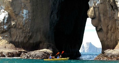kayaking in the galapagos
