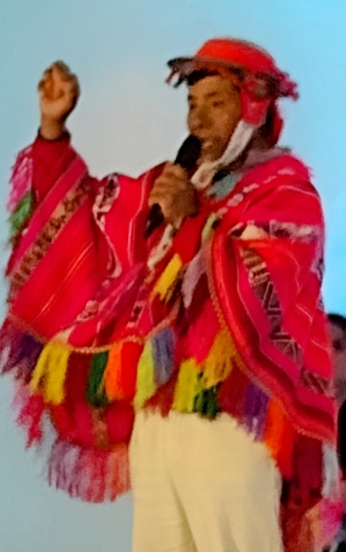 Elder from Sacred Valley community