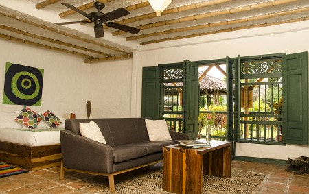 Superior room at Hacienda Bambusa