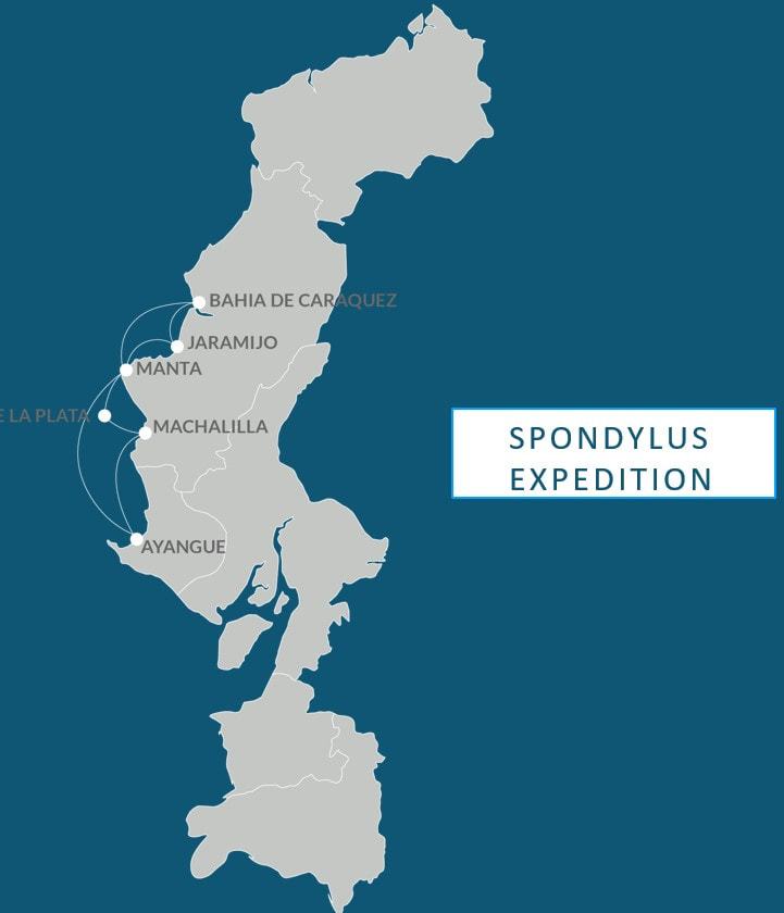 Spondylus Expedition Map